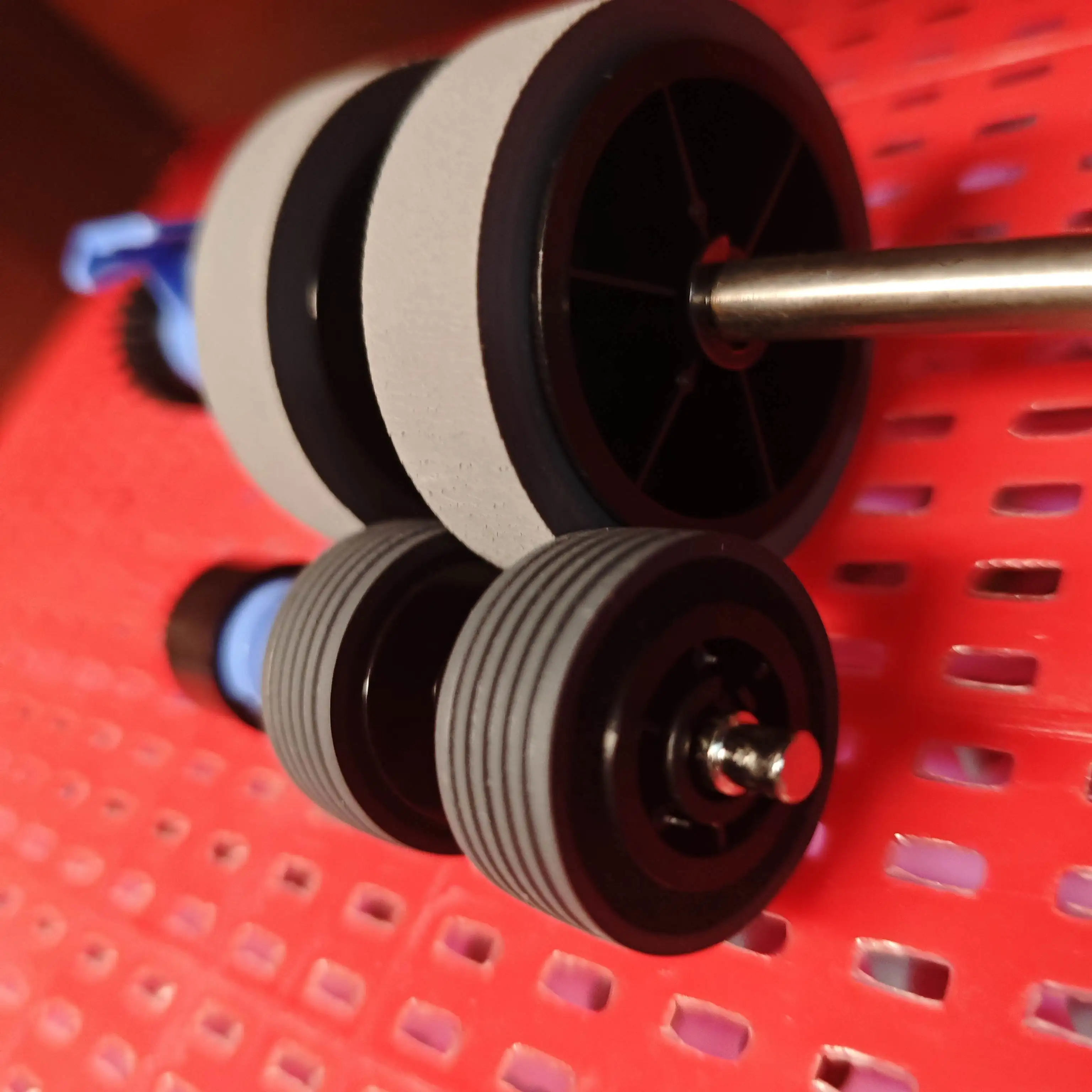 5 Juegos B12B819031 Kit de montaje de rodillos para EPSON ES-400 ES-500 ES-865 DS-530 DS-570 DS-575 DS-770 DS-780 DS-870 DS-970 FF-680W