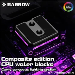 Barrow LTCP03A-04N – Bloque de Agua CPU para Ryzen AM3/AM4