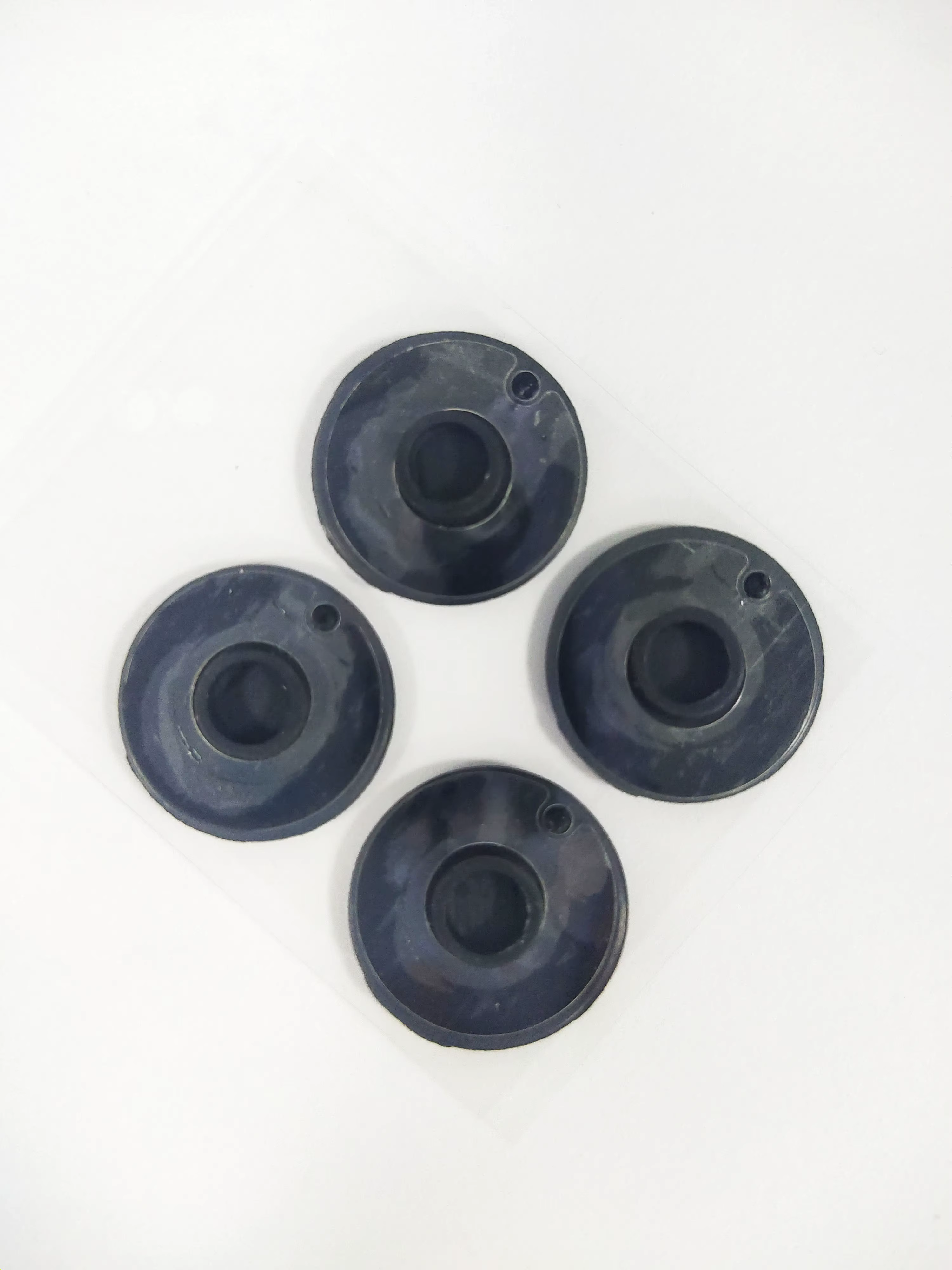 Funda inferior de goma para ordenador portátil, Base de repuesto para MacBook Pro, A1278, A1286, A1297, 13/15/17 pulgadas, 4 unidades por lote - imagen 2