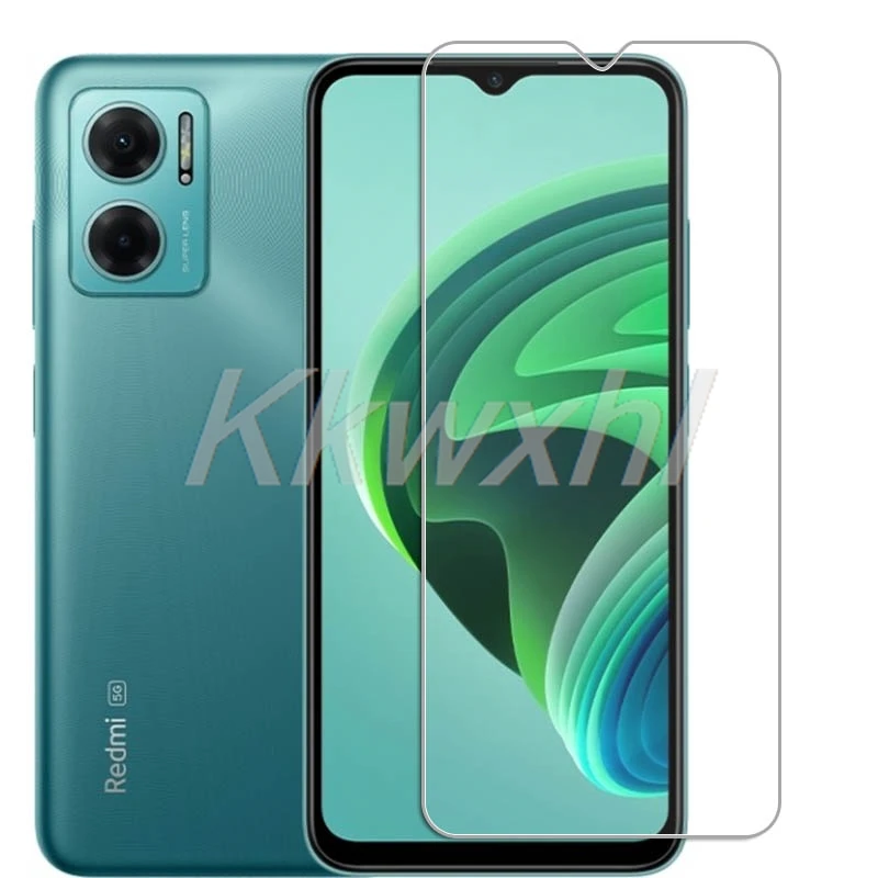 2 uds para Xiaomi Redmi 10 5G cubierta de vidrio templado Redmi10 Redmi105G 10A 10C Redmi10A Redmi10C Protector de pantalla película transparente - imagen 2