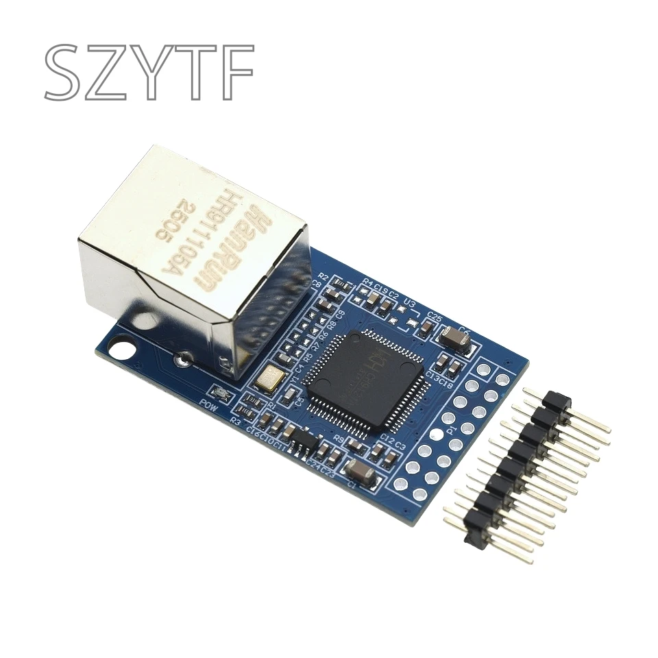 Conversión de puerto serie CH9121 a módulo Ethernet de un solo chip microordenador Módulo de Red Servidor - imagen 3