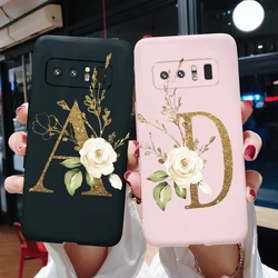 Para Samsung Galaxy Note 8 funda SM-N950F lindas letras Coque funda de teléfono de silicona suave para Samsung Note 8 Note8 funda Fundas parachoques