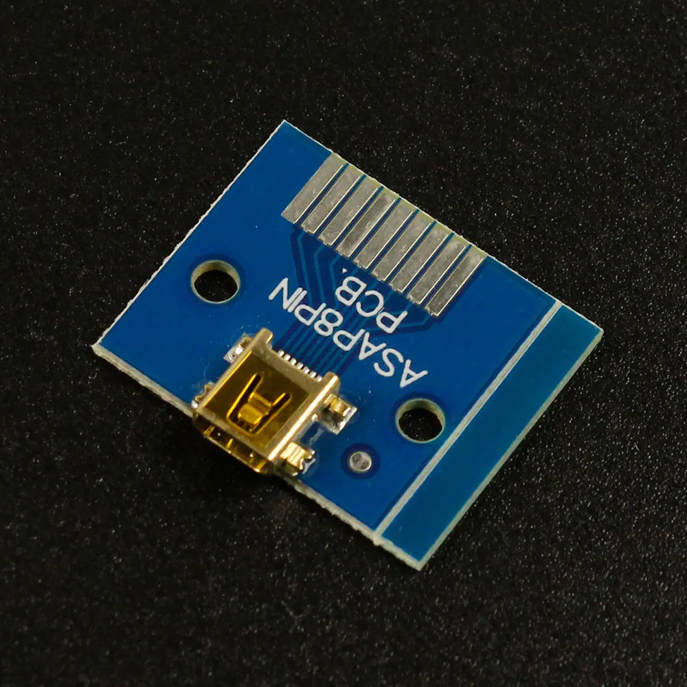 Adaptador de enchufe Micro USB, placa PCB, 1 piezas, 8P, 8P - imagen 3