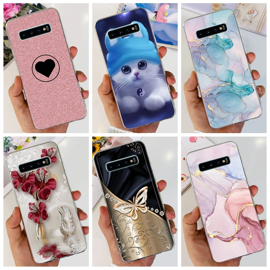 Funda Silicona Samsung Galaxy S10 S10+ S10e – Diseño Mármol - imagen 3