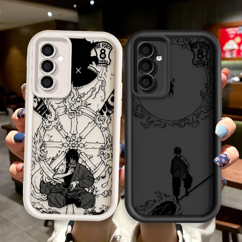 Funda de teléfono de Anime Fire Force para Redmi Note 13, 12, 11, 10, 9 Pro Plus, 5G, POCO F3, F4, F5, X3, X4, X5, GT - imagen 3