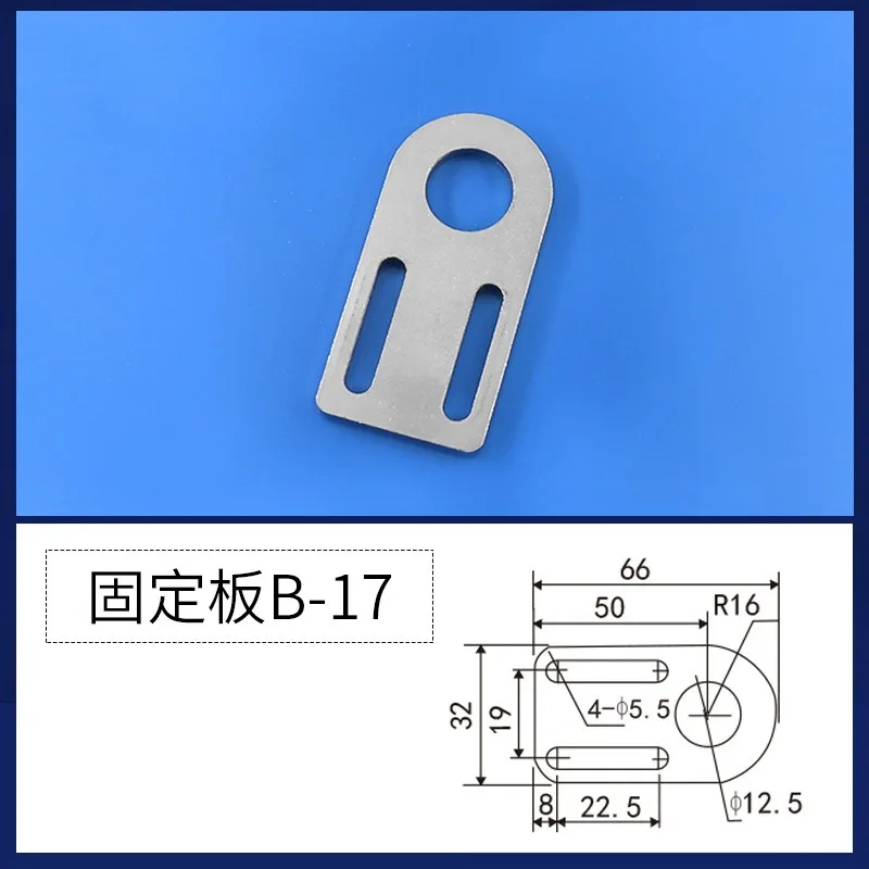 Accesorio de manipulador, ventosa neumática, Base de instalación, abrazadera de agarre, accesorios de soporte para adaptador de Hardware de tira de aluminio - imagen 4