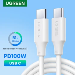 UGREEN Cable USB-C 100W Carga Rápida con Chip E-Marker