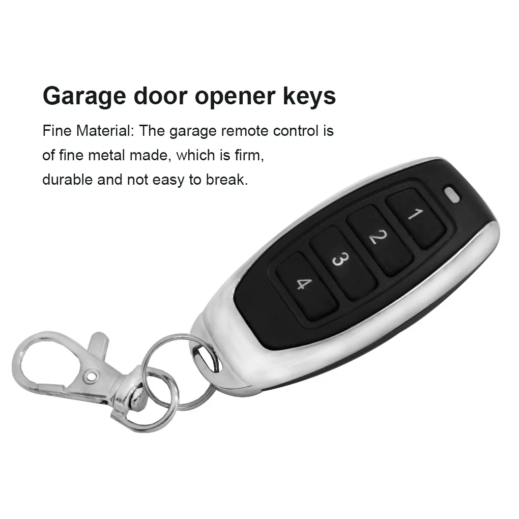 Mando a distancia automotriz para garaje, reemplazo de 4 puertas, 433, 92 - imagen 5