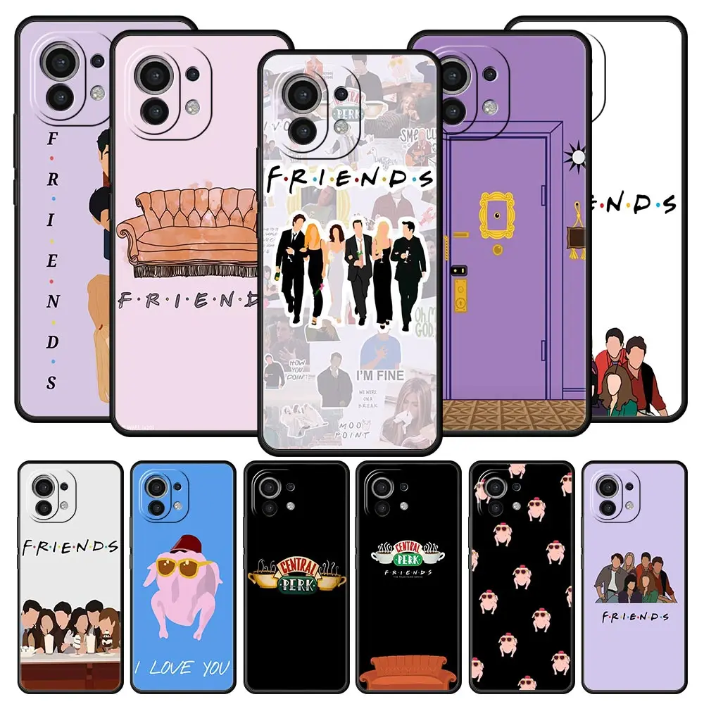 Funda de teléfono Central Perk Coffee friends para Xiaomi 14 13T 12T Pro 12 13 11 Mi Note 10 Lite 10T 5G 11X Pro 11T 11i