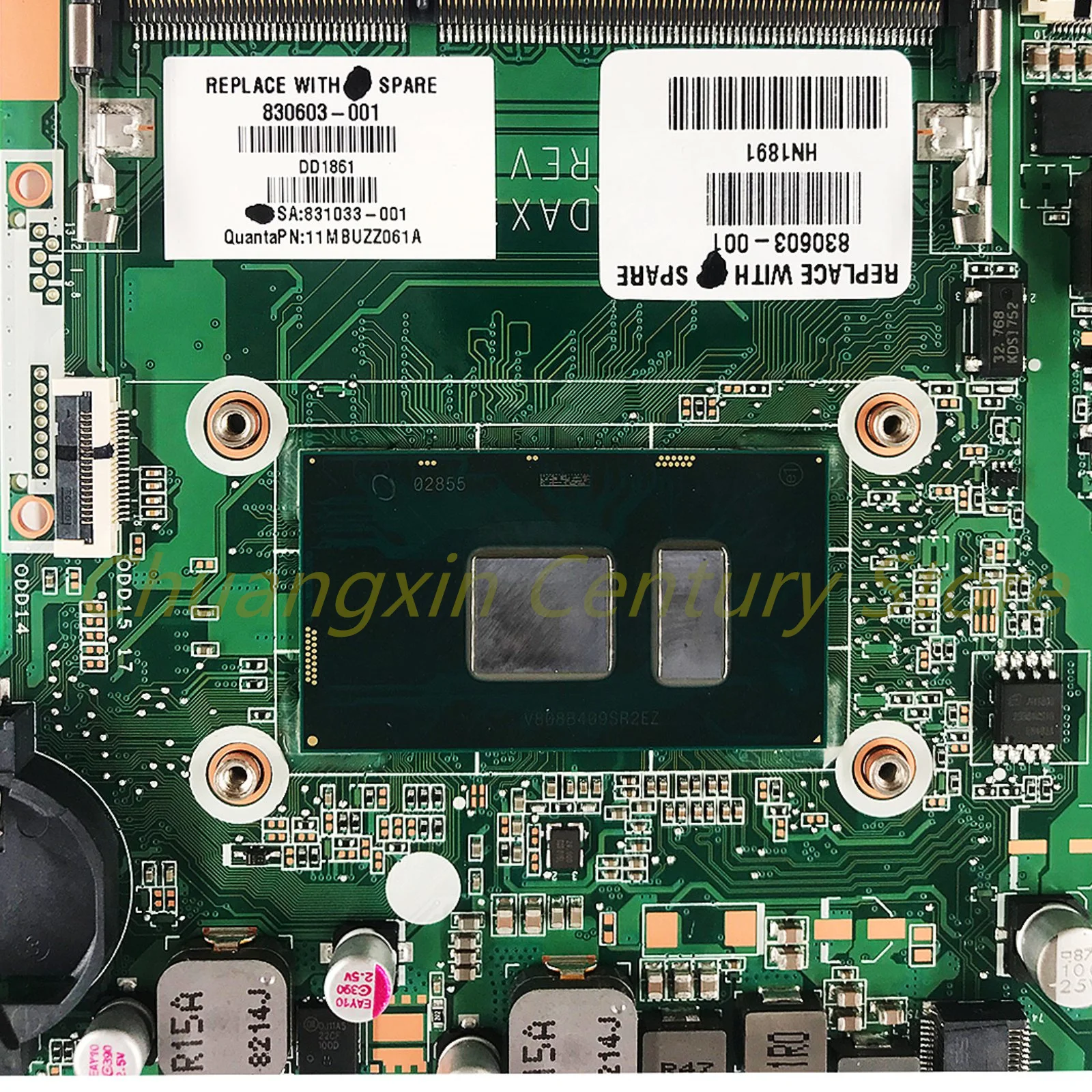 Para HP PAVILION 14-AB TPN-Q158 placa base de computadora portátil DAX1BDMB6F0 con I3-6100U I5-6200U I7-6500U CPU 920M 2GB GPU 100% probado completamente - imagen 3