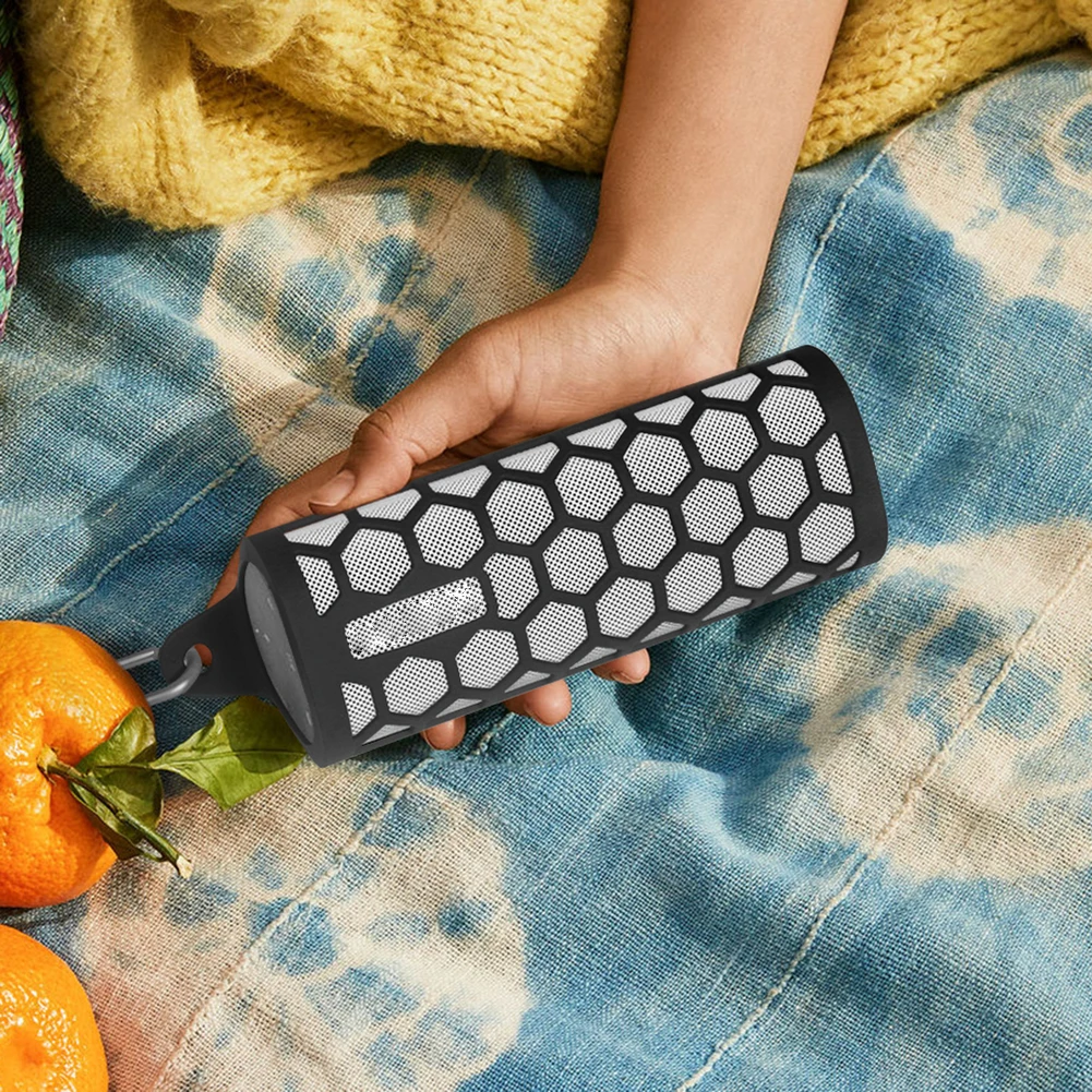 Funda protectora de silicona para altavoz inalámbrico, funda protectora a prueba de golpes, piel suave con mosquetón, para Sonos Roam 2 - imagen 2