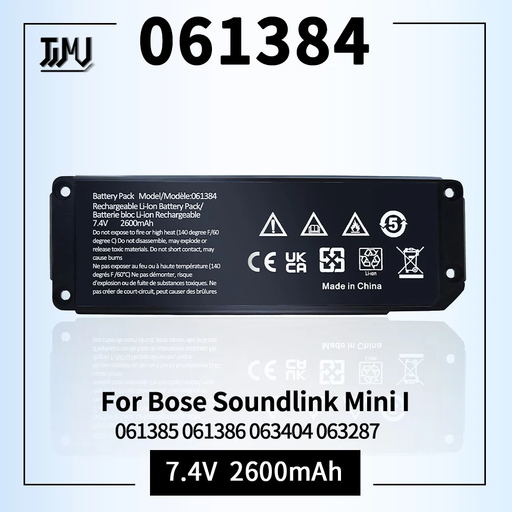 061384 Batería de altavoz compatible con Bose Soundlink Mini I one SoundLink Mini Bluetooth one Series 061385 061386 063404 063287