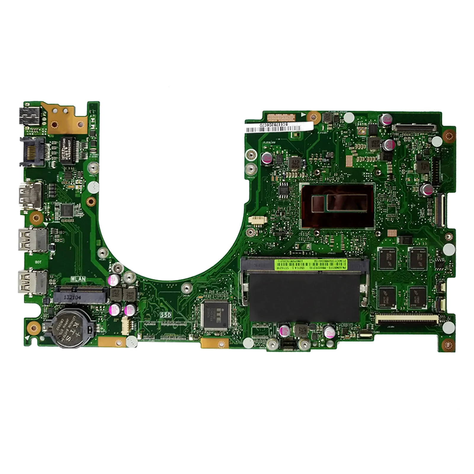 Placa base para ordenador portátil ASUS Q501 Q501L Q501LA con CPU i5 i7-4th Gen 4GB-RAM placa base para portátil 100% probado OK VivoBook - imagen 2