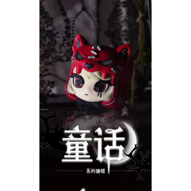 Tecla con tema de cuento de hadas de una sola pieza, 1U ESC, estilo Anime, retroiluminada, diseño personalizado, Teclado mecánico de resina, hecha a mano - imagen 5