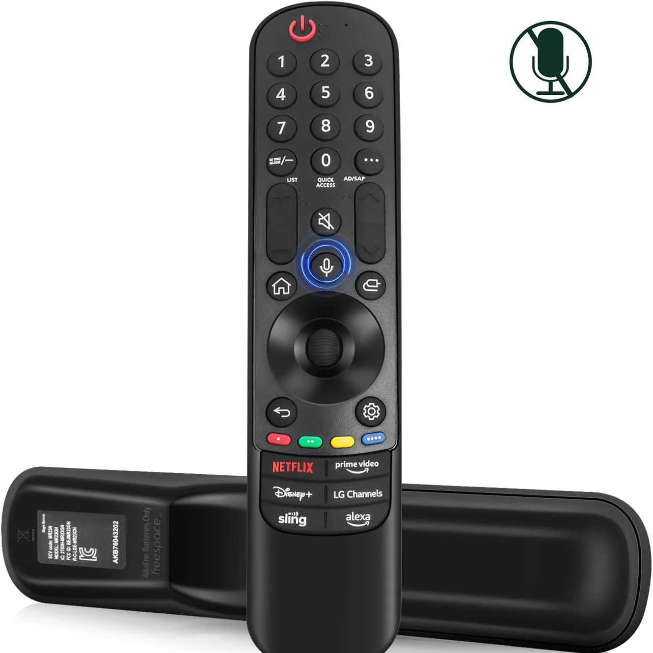 Nuevo MR23GA AKB 76043102   Control remoto IR para televisores inteligentes UR90 UR80 UQ75 UQ80 OLED G3 C3 B3 Series sin voz sin función de puntero - imagen 2