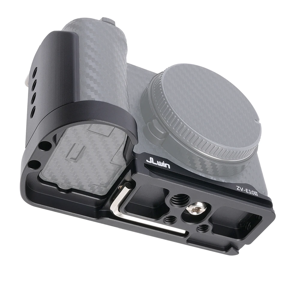 Jaula de liberación rápida FOTGA para Sony ZV-E10II, placa Base, mango de jaula para cámara, placa de liberación rápida, accesorios en forma de L, viaje de Base de Metal - imagen 3