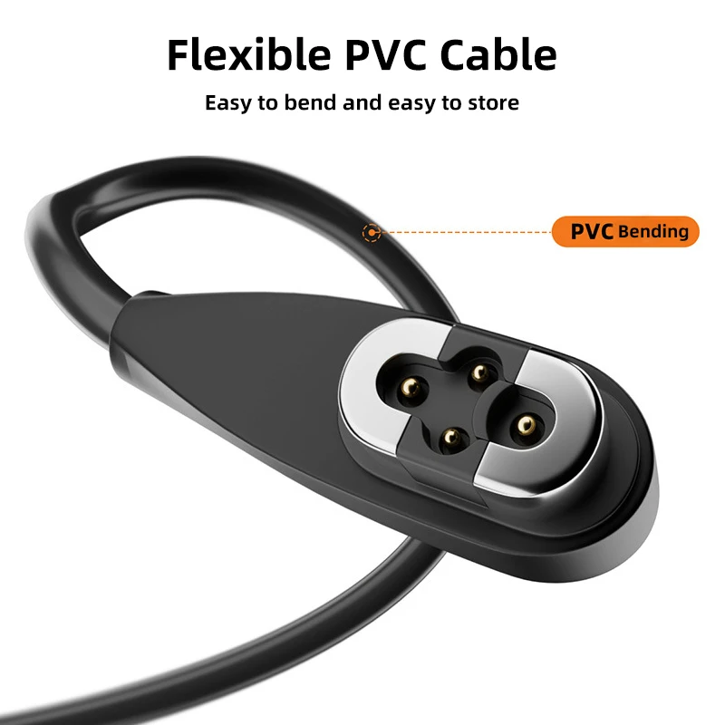 Cable de carga USB tipo C magnético para Shokz Pro S710 Cable de carga rápida USB para cargador de auriculares SHOKZ OpenSwim Pro S710 - imagen 5