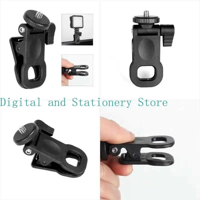 Y1UB Light Clamp Light Light Clip plástico para evento fotografía aire libre