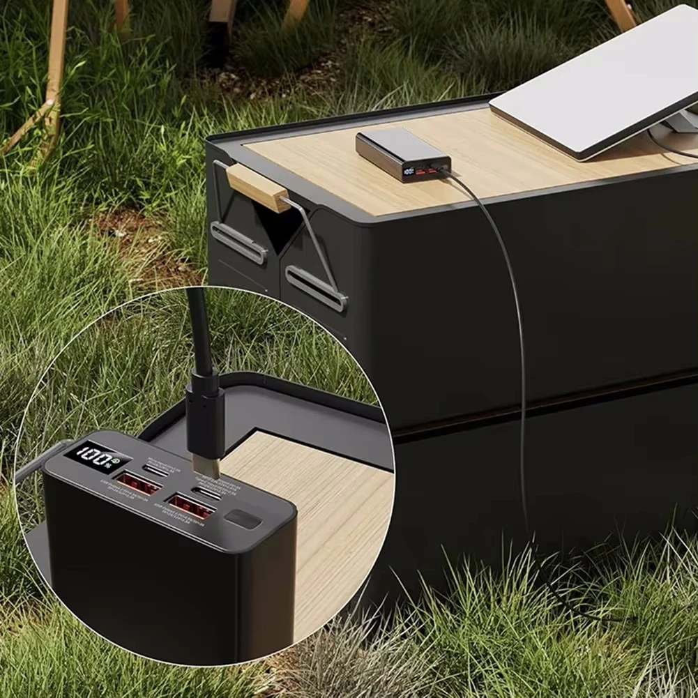 Cable de alimentación Starlink USB C a CC Cable de carga impermeable PD100W 20V 5,5x2,1mm tipo C a CC Cable de carga macho para Mini dispositivos - imagen 4