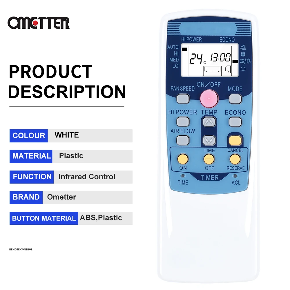 Control remoto para aire acondicionado MITSUBISHI, piezas RKT502A420 - imagen 2