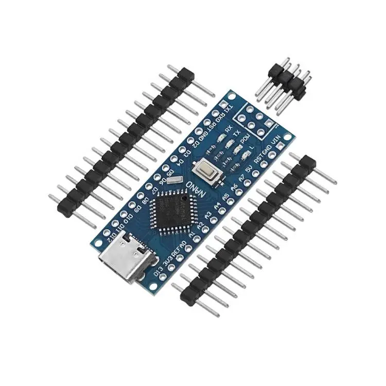 Promoción para arduino Nano 3,0 Atmega328 controlador Compatible placa HZWDONE módulo PCB Placa de desarrollo sin USB V3.0 - imagen 2