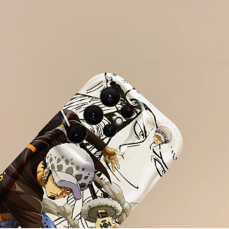 Nueva funda de teléfono de Anime de piezas o para Samsung Galaxy S25 S24 S23 S22 Ultra Plus S24 FE A73 A72 A55 A54 funda de silicona a prueba de golpes - imagen 5