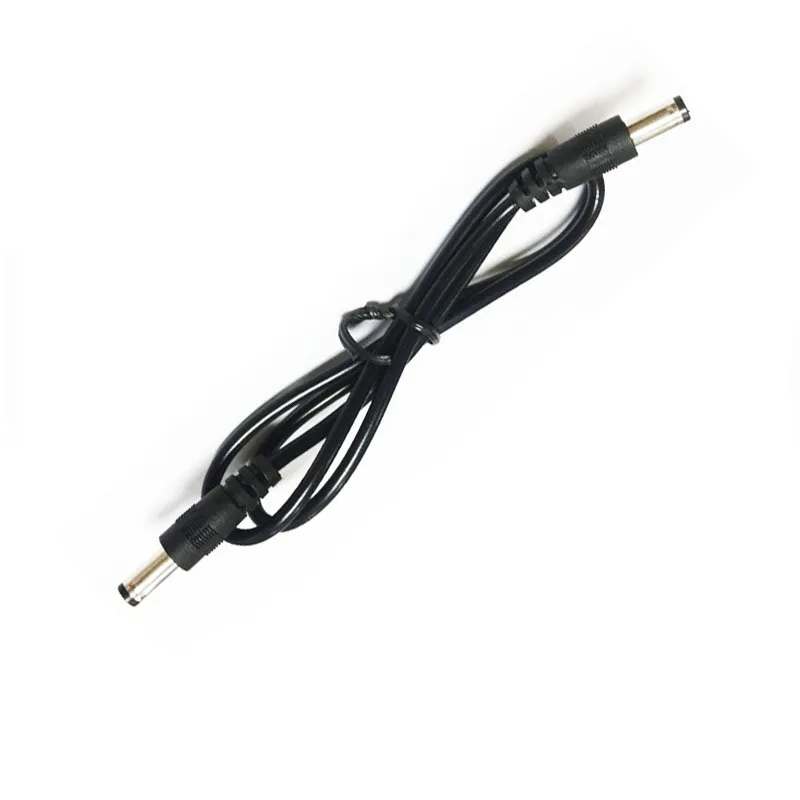 Enchufe de alimentación CC 5,5X2,1mm macho a 5,5X2,1mm macho adaptador CCTV conector cables de extensión 5521 cabeza doble macho - imagen 5