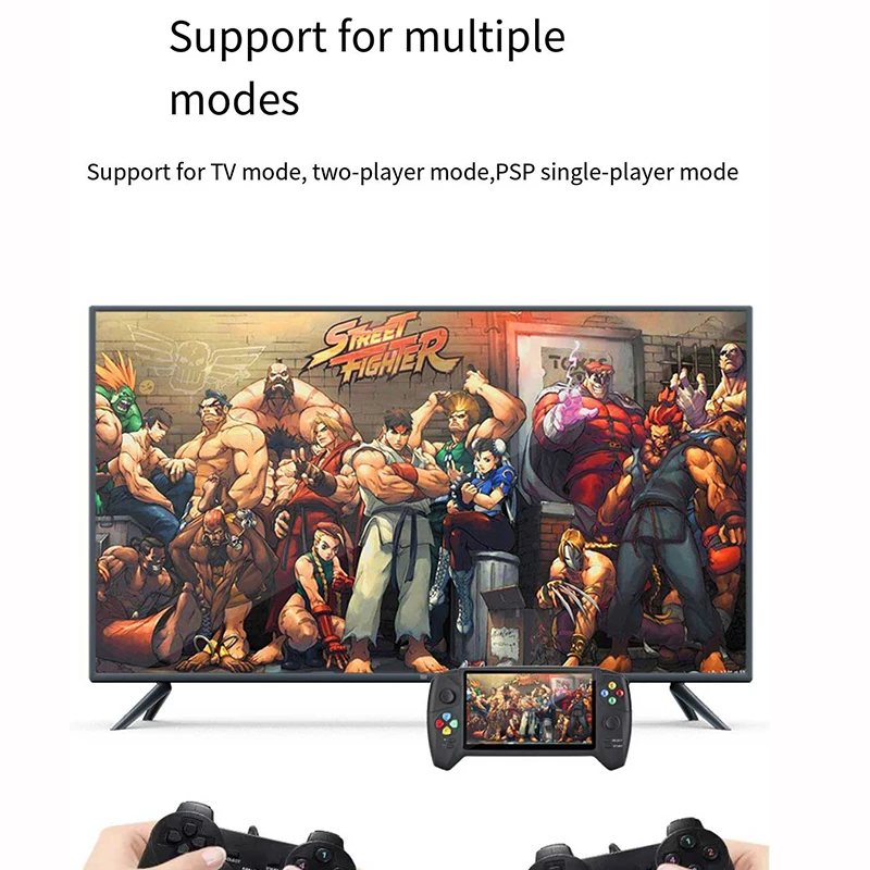 2025 NUEVA tarjeta de juego RS08 Retro Arcade 128G más de 30000 consolas de juegos Pantalla HD de 6,5 "soporte 10 simulaciones Video reproductores de juegos portátiles - imagen 3