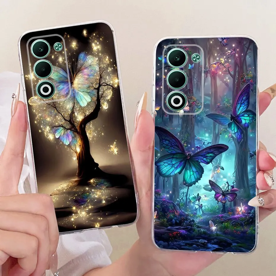 2025 funda de teléfono con impresión bonita para OPPO A5 CPH2727 fundas de silicona suave TPU para Oppo A5 5G CPH2735 cubiertas traseras parachoques - imagen 2