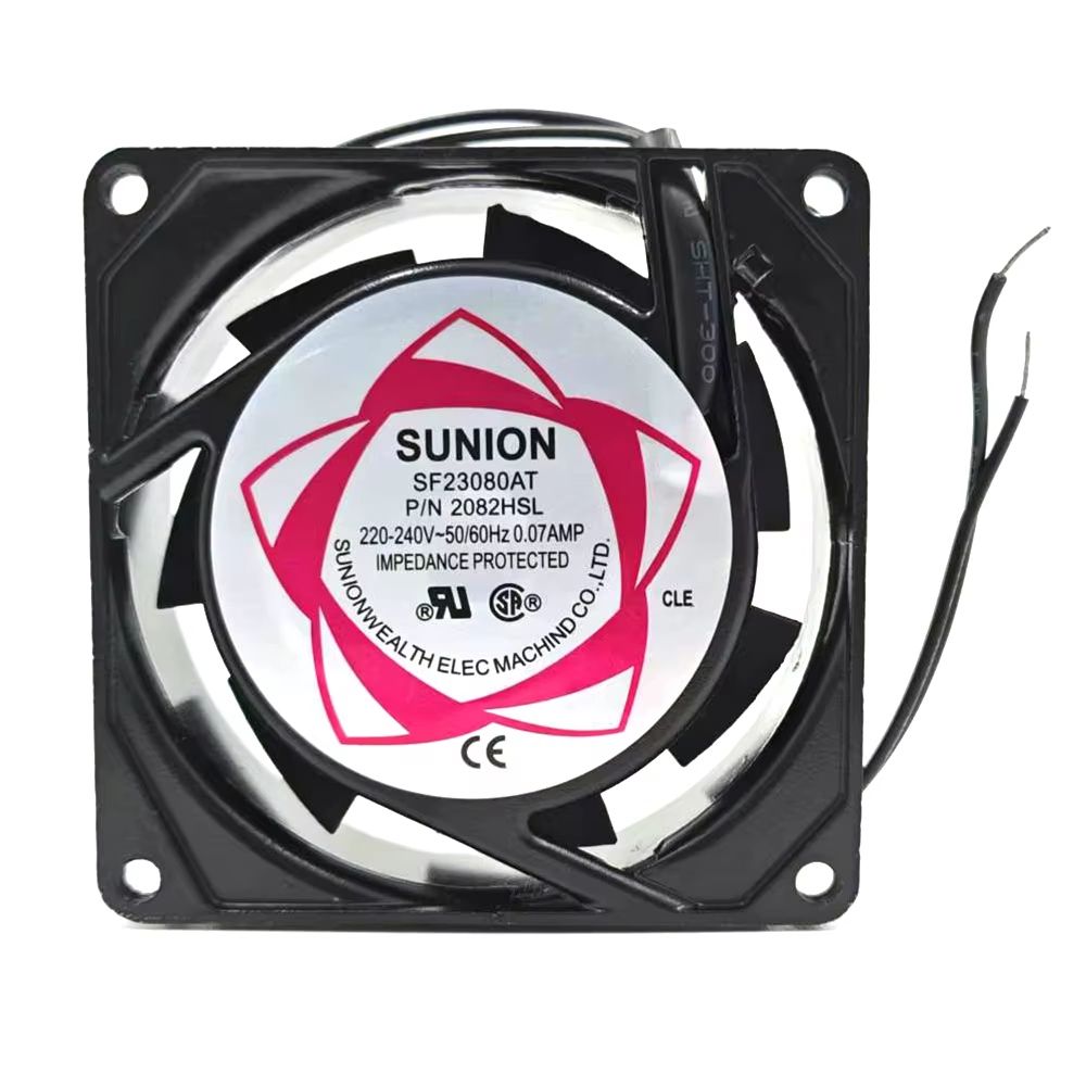 Ventilador SUNON 80mm 220V AC – Refrigeración Potencia Alta - imagen 5