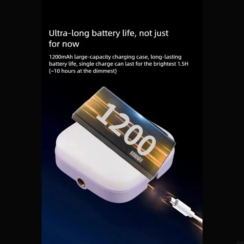 Luz cámara recargable portátil para teléfonos inteligentes, ajuste ángulo Flexible, apto para viajes, K1KF