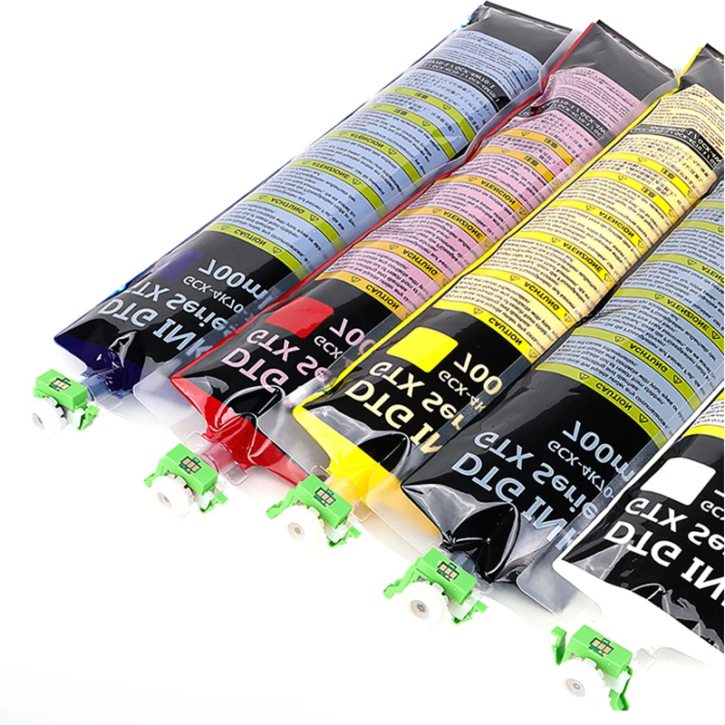 Bolsa de tinta textil DTG 700ML con Chip para Brother GTX-422 GTX-423 GTX-425 GTX-600 GTX422 GTX423 GTX425 GTX600 GTX PRO B GTX a granel - imagen 4