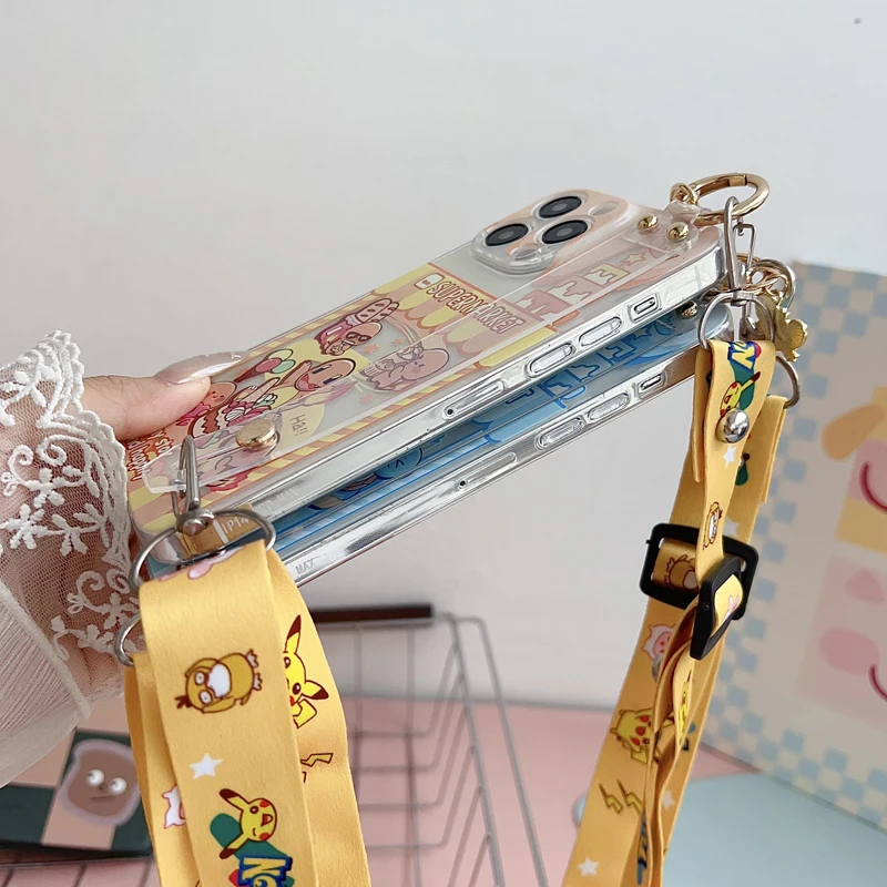 Para Google Pixel 10 9 8 7 4 5 6 7 Pro A XL 4G 5G Pika Poke funda adorno para correa de muñeca - imagen 3