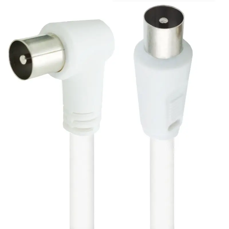 TV Cable de línea cerrada macho a macho de 9,5mm Línea de señal de TV Línea RF Línea de conexión de decodificador Digital limitada de alta definición