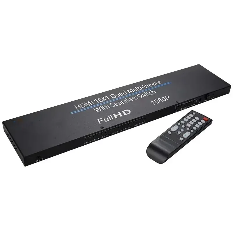 Multivisor HDMI 16x1 1080p – Divisor de Pantalla Cuádruple