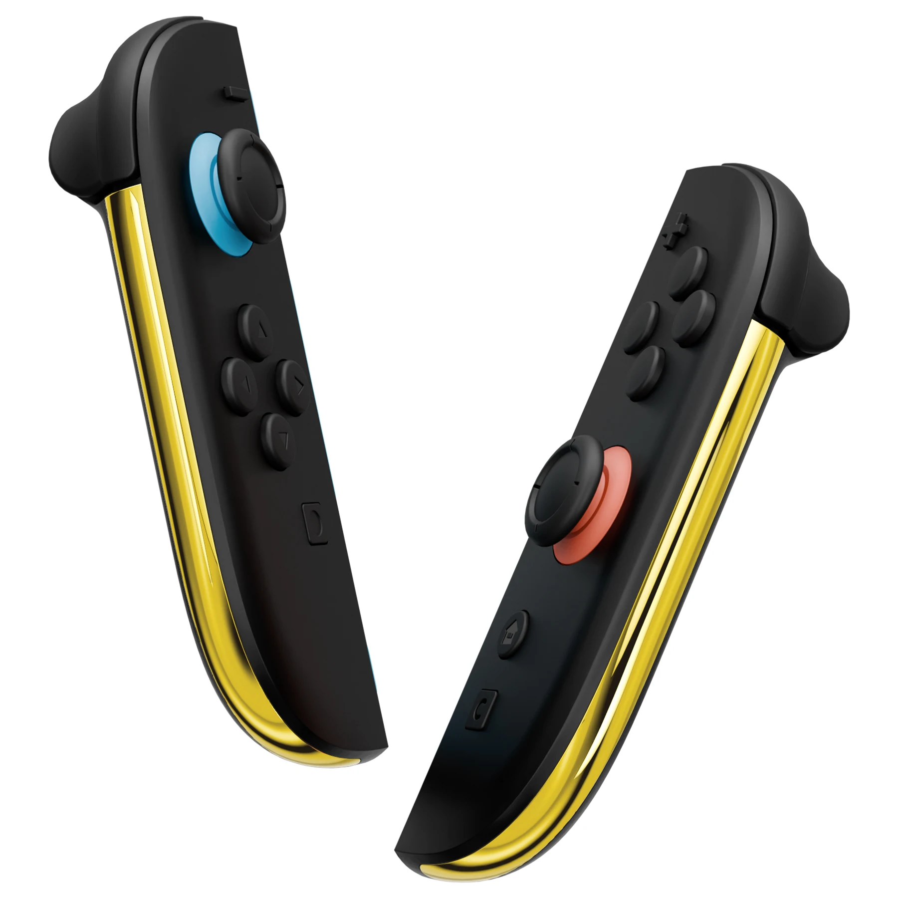 eXtremeRate para Joycon 2, para Nintendo Switch 2 Tiras decorativas de repuesto Carcasa lateral - Oro cromado - imagen 3