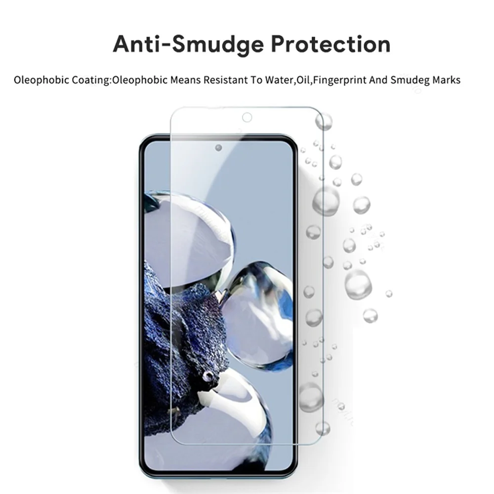 Un protector de pantalla de vidrio para un teléfono celular