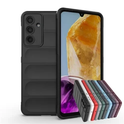 Funda Samsung Galaxy M15 5G de silicona antigolpes, goma suave