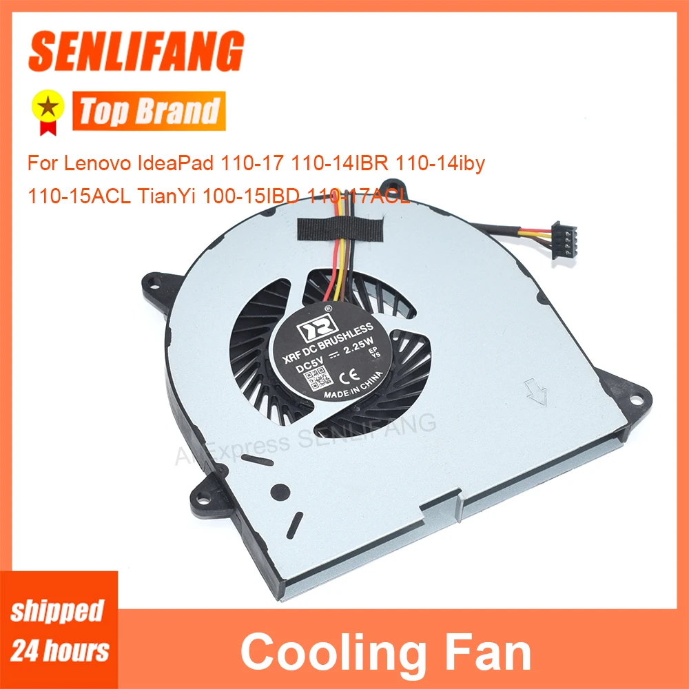 EF70070S1-C010-S9A de ventilador de CPU para Lenovo IdeaPad, enfriador para Lenovo IdeaPad 110-17 110-14IBR 110-14iby 110-15ACL TianYi 100-15IBD 110-17ACL, nuevo