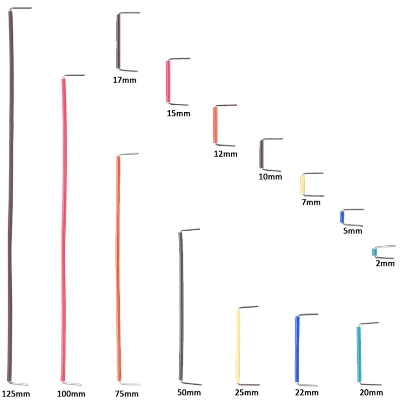Kit de cables de puente de placa de pan PCB, en forma de U, sin soldadura, 140 / 560 / 840 unidades - imagen 2