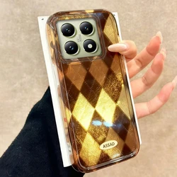 Funda Xiaomi Poco TPU Retro con Rejilla de Diamante