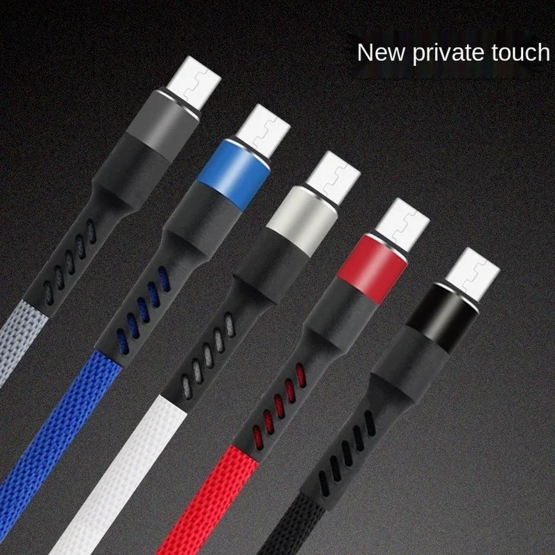 Cable Micro USB 1M 2.1A Cable cargador de teléfono móvil de sincronización de datos de carga rápida para Samsung S7 para Sony HTC LG Xiaomi Huawei Microusb - imagen 5