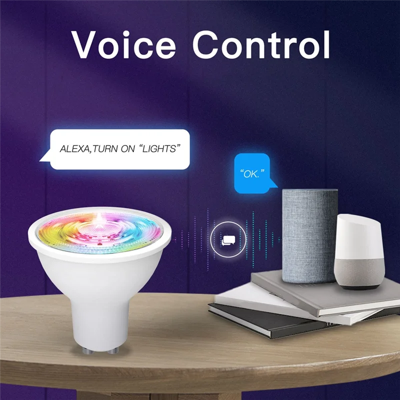 BTLIFE-Tuya GU10 WIFI Smart Life APP Control lámparas regulables bombillas para Alexa/Google Voice - imagen 3