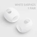 1Pair White Earpads