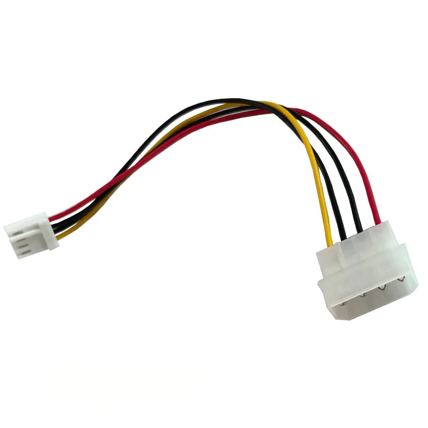 1/5/10 Uds 4Pin Molex a 3,5 unidad de disquete Fdd Cable de alimentación interno adaptador 20cm Cable de alimentación del adaptador 2021 - imagen 5