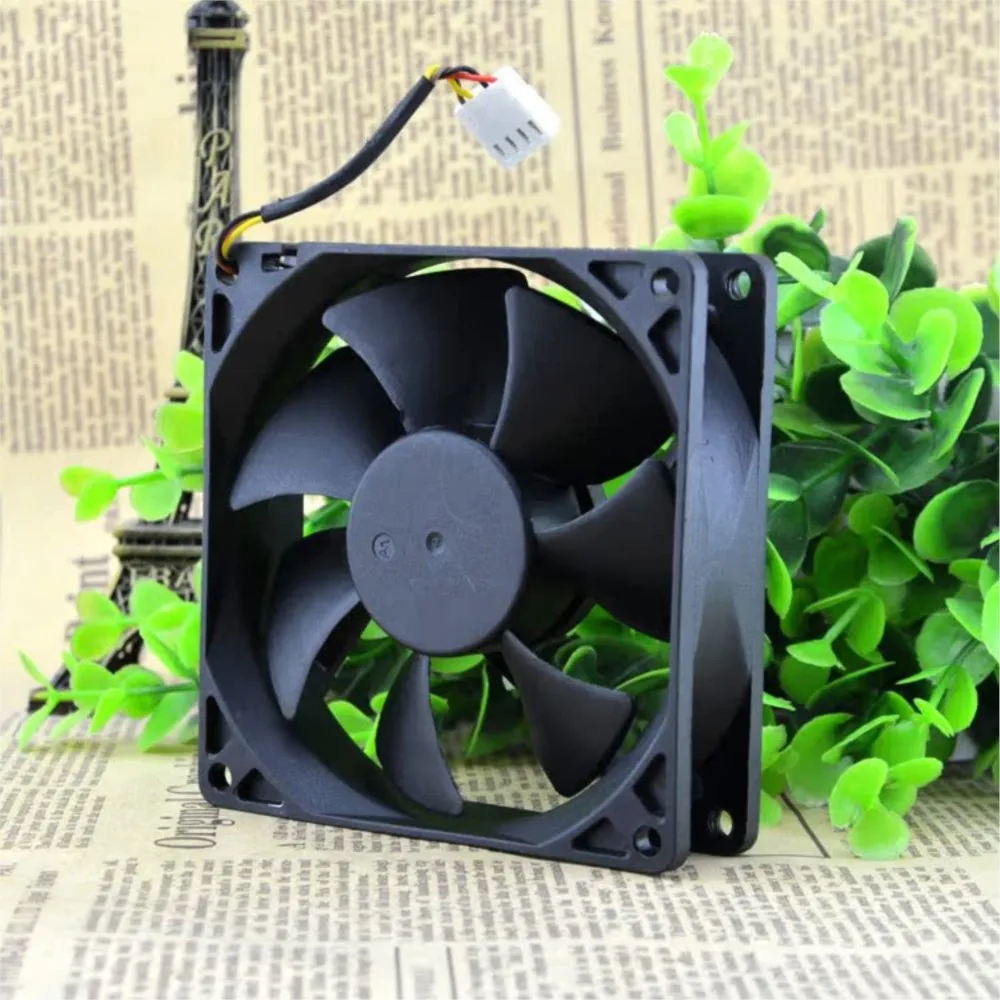 Ventilador de 92 mm para ADDA AD0912HB-A73GL Ventilador de 90 mm: 12 V, 2900 RPM, 52 CFM, 3 cables, refrigeración por PC/serervidor - imagen 5