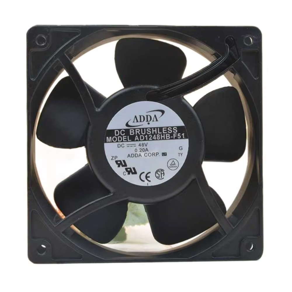 Ventilador Axial ADDA 12038 48V 0.2A Marco Metal 120mm