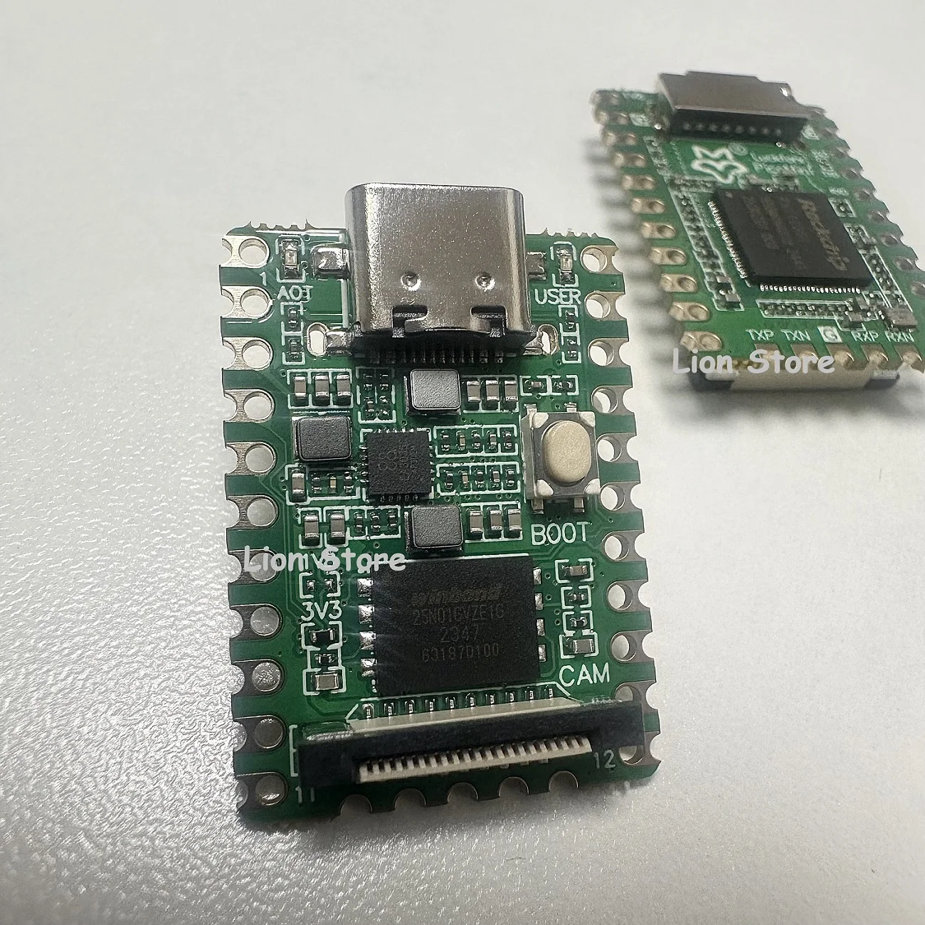 Luckfox RV1103 Pico Mini B con placa de desarrollo FLASH 64MB RAM, 128MB Flash para versiones 9,0 a 11,0 0.5TOPS AI power - imagen 4