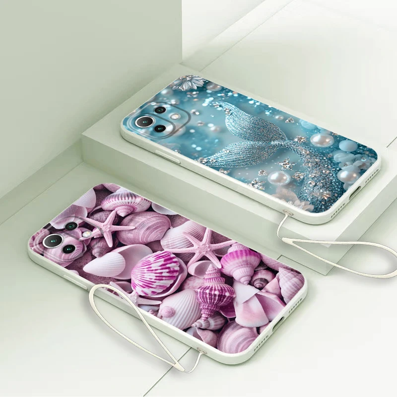 Funda suave para Xiaomi Mi 10T 11T 12T Pro 13 11 12 Lite Marinc Life cangrejos langostas Cool - imagen 4