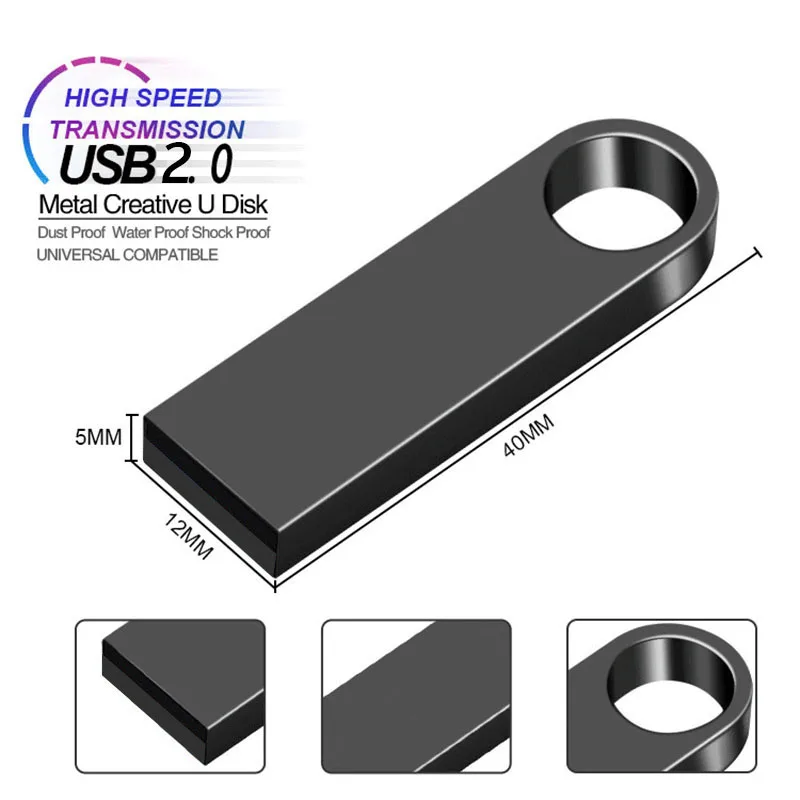 Unidad flash USB 128Gb Pendrive 128Gb Memory Stick 32Gb 4Gb Metal 64Gb Pen Drive 8Gb Usb Stick 16Gb - imagen 3